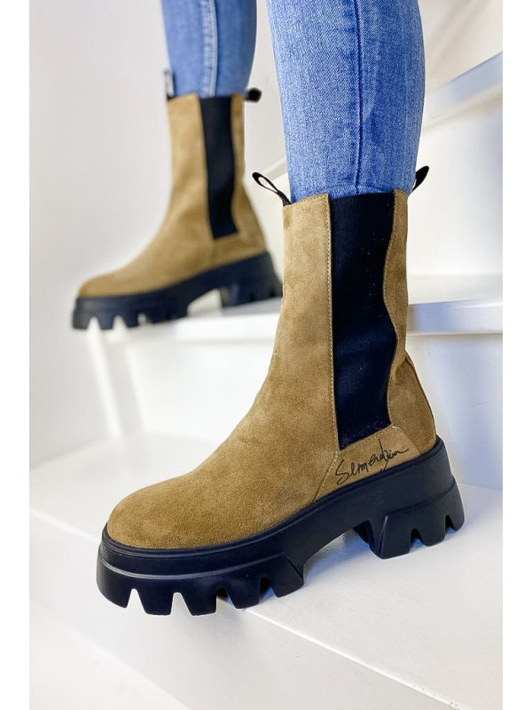 Bottines E441E5 CAMOSCIO - Semerdjian