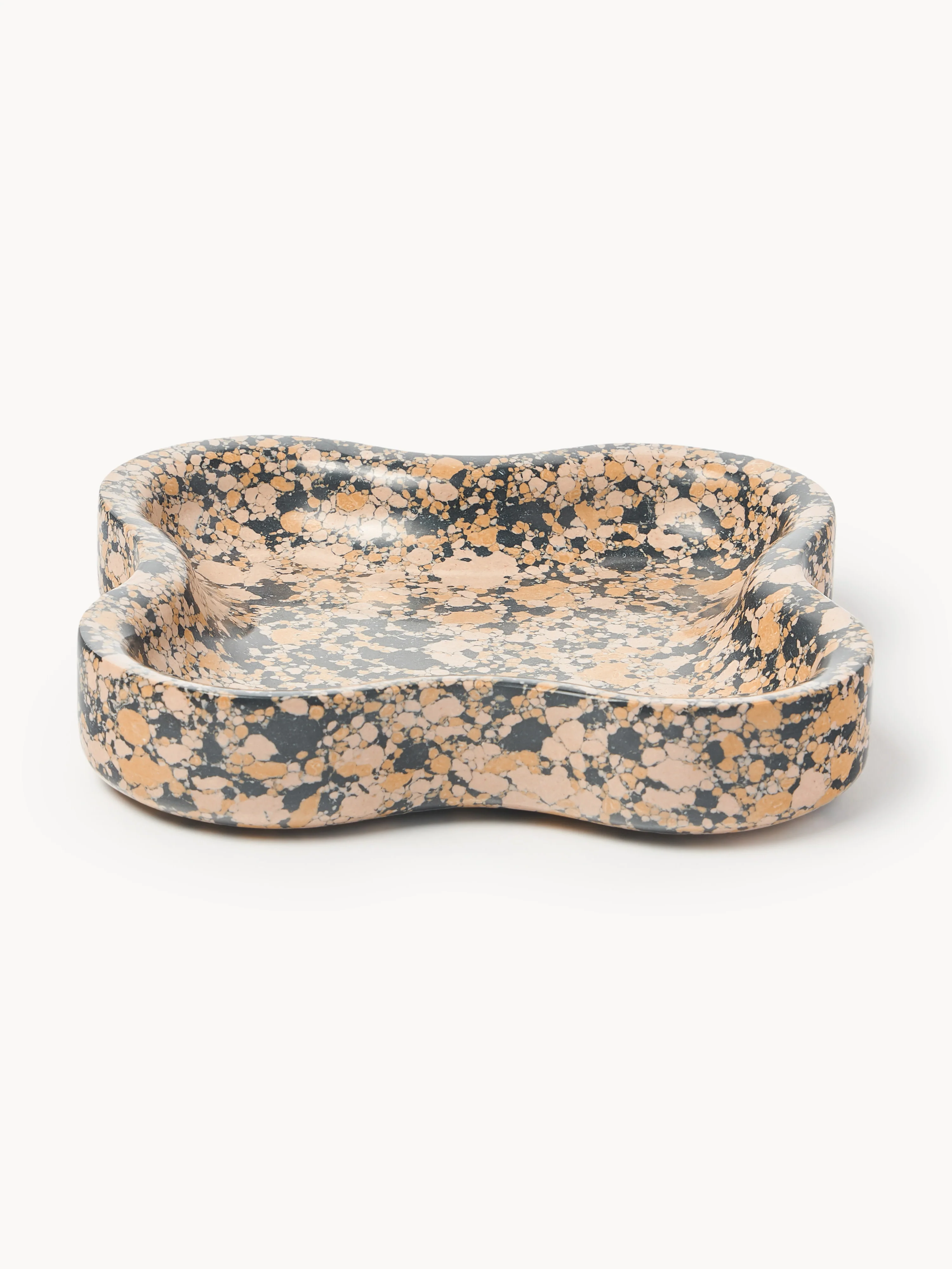 Decoratieve schalen Elara van kunstmarmer, 6-delig