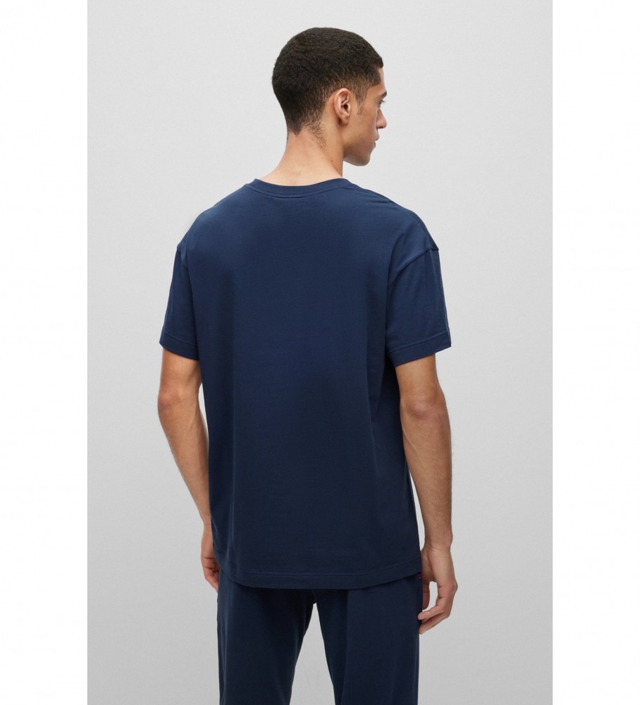 Camiseta HUGO Linked Navy