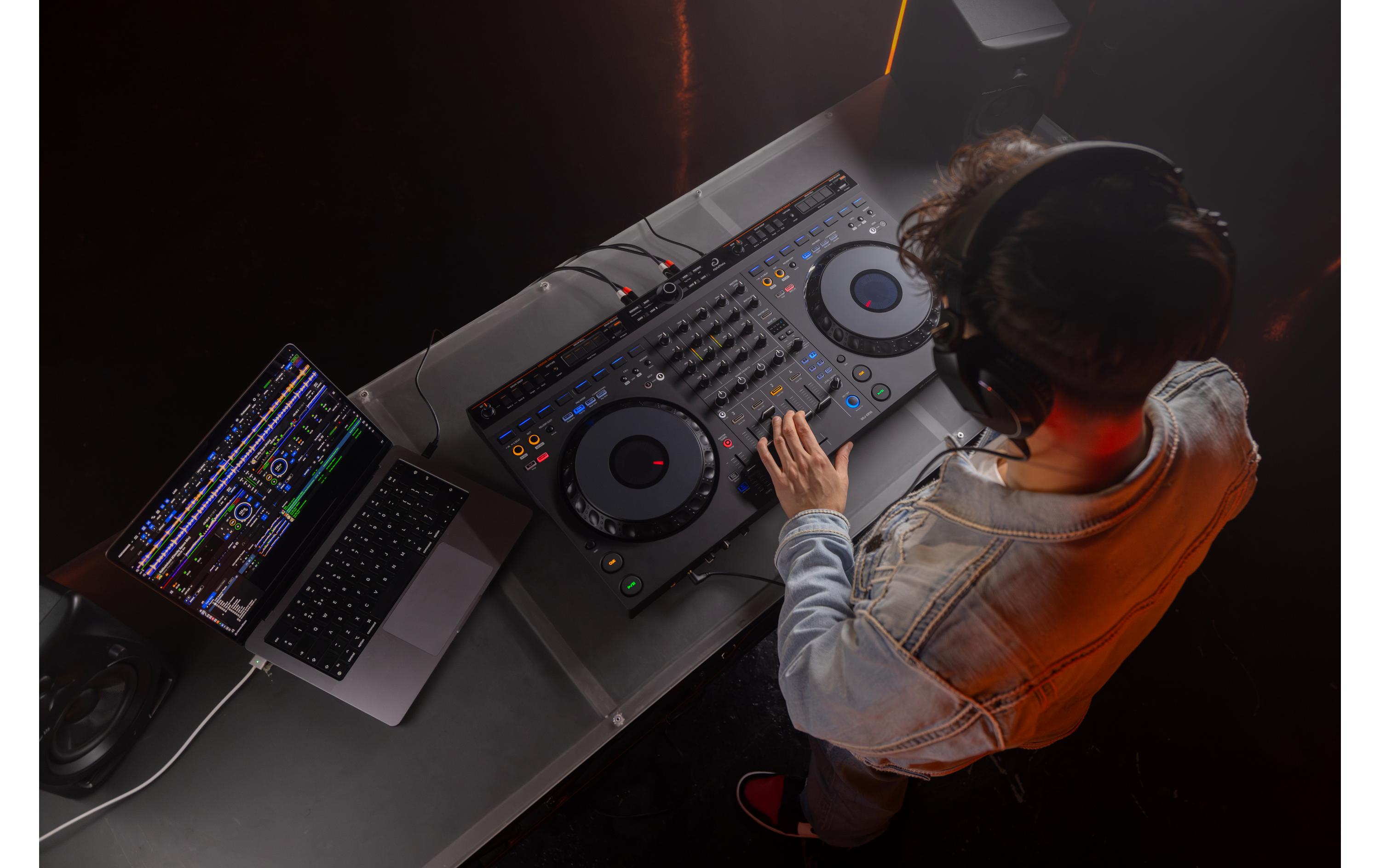 DJ-Controller DDJ-GRV6<br>4-Kanal DJ-Performance-Controller
