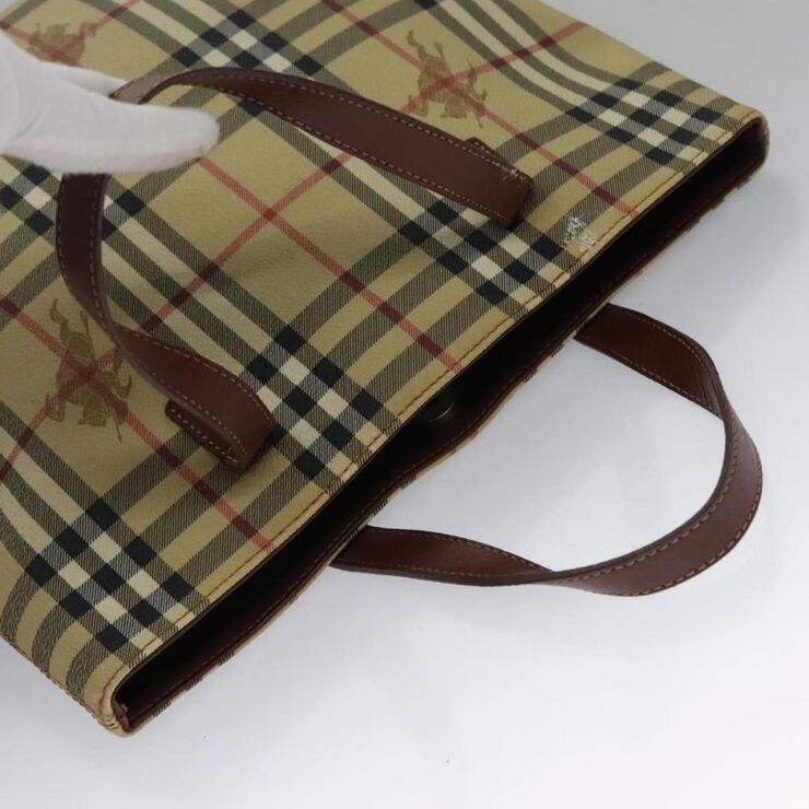 Burberry Vintage Burberry Tote Beige