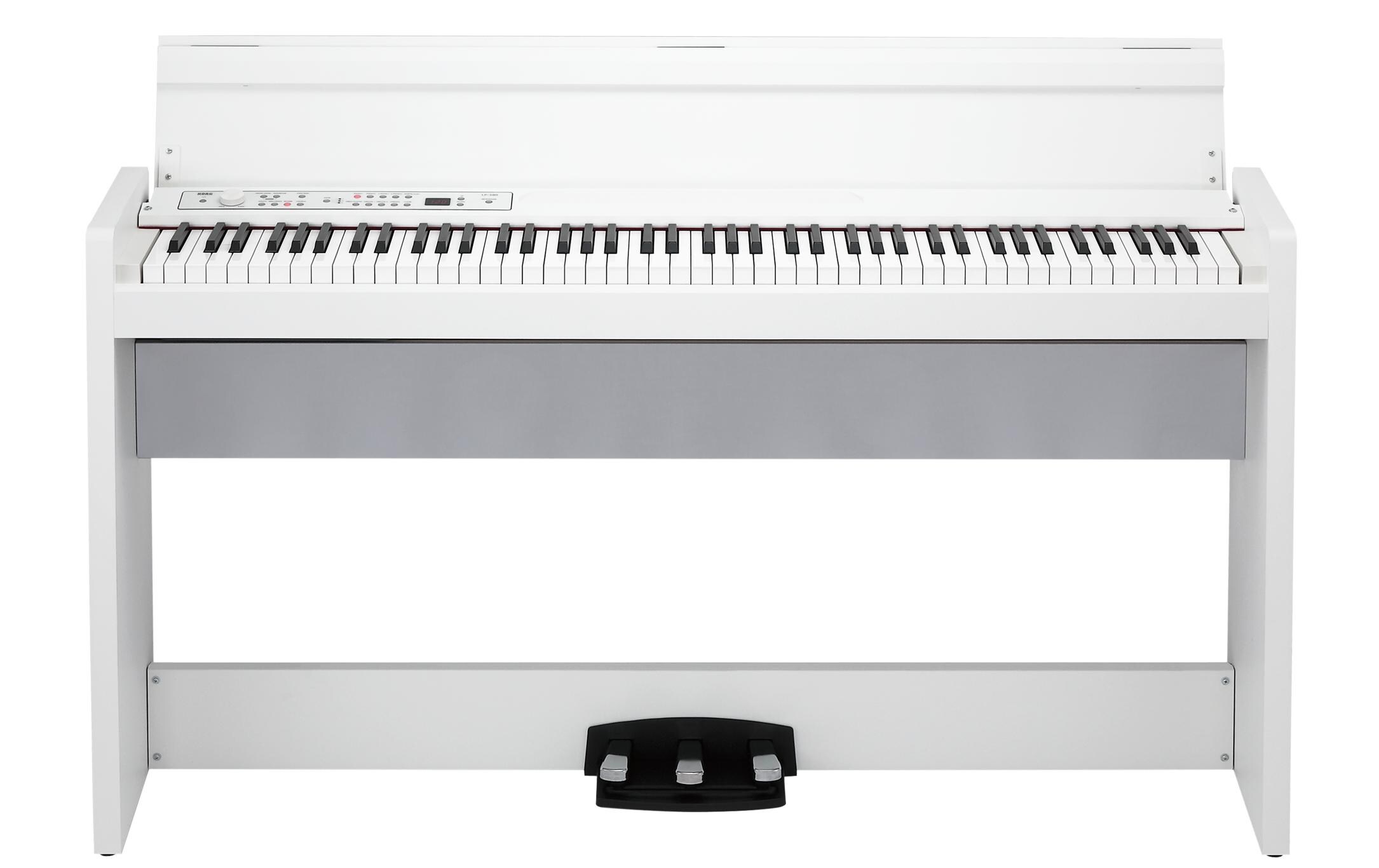 E-Piano LP-380U Weiss<br>E-Piano mit gewichteter Premium RH3-Hammermechanik-Tastatur und USB-Anschluss
