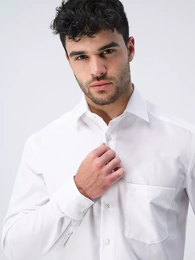 OLYMP Hemd Modern Fit  weiss