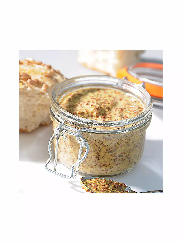 KILNER Drahtbügelglas 125ml transparent