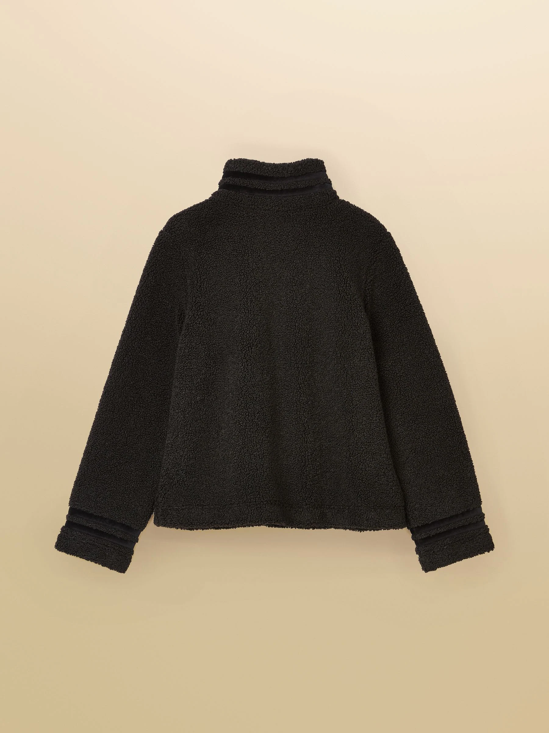 Zwart - Joules Fleur Fleece Jacket