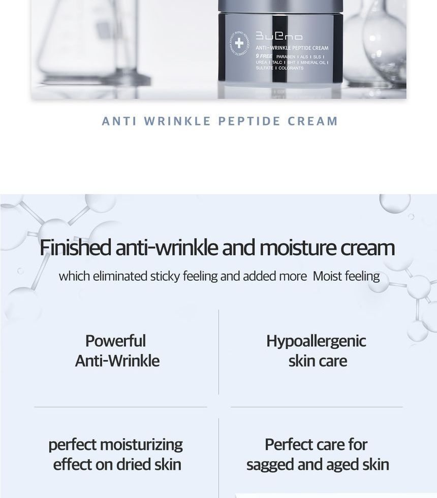 Bueno - Anti-rimpel fill-up peptidecrème
