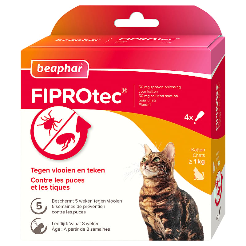 Beaphar Fiprotec Kat 3 pipetten