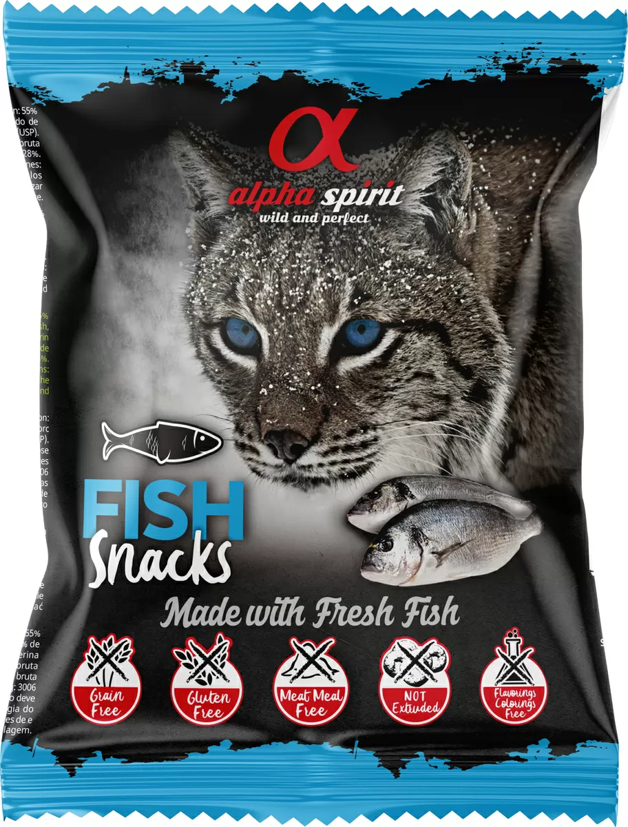 AlphaSpirit Cat Fish Snack - 50 g