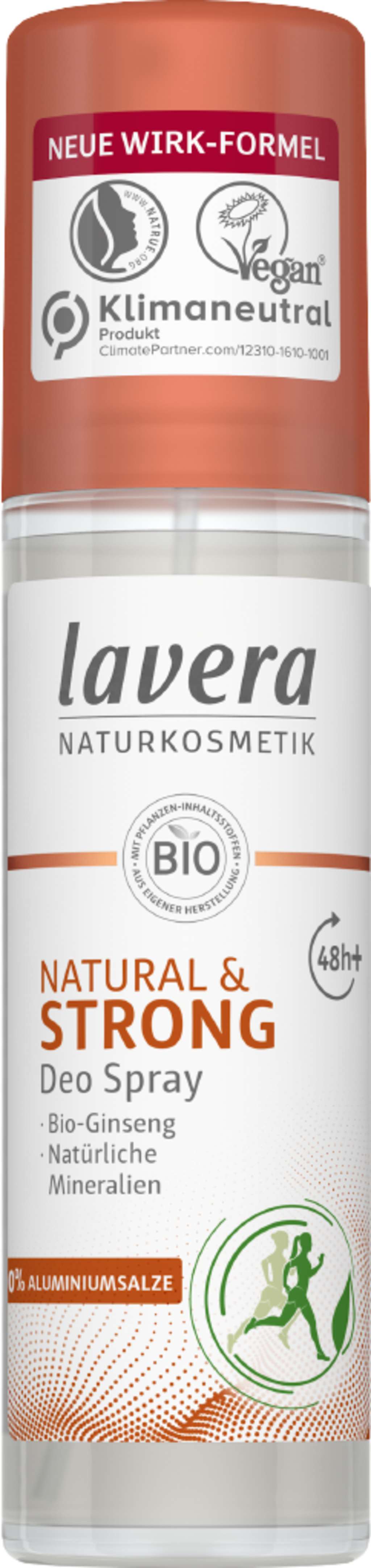lavera  NATURAL & STRONG Deo Spray, 75 ml