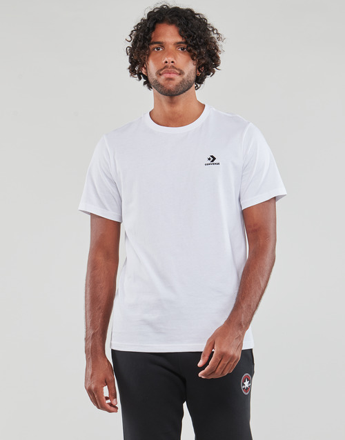 Converse - GO-TO EMBROIDERED STAR CHEVRON TEE - Blanc