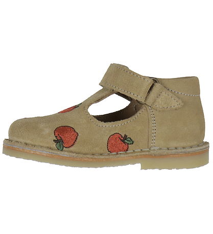 Pom Pom Sandalen - Mary Jane - Light Sand