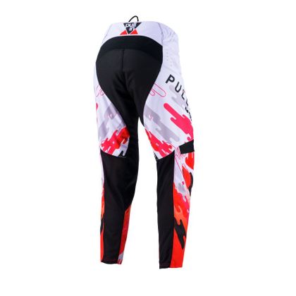 Pantalon cross Pull-in RACE 2025 - Blanc / Rouge