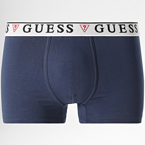 Lot De 3 Boxers U97G01 Noir Rouge Bleu Marine