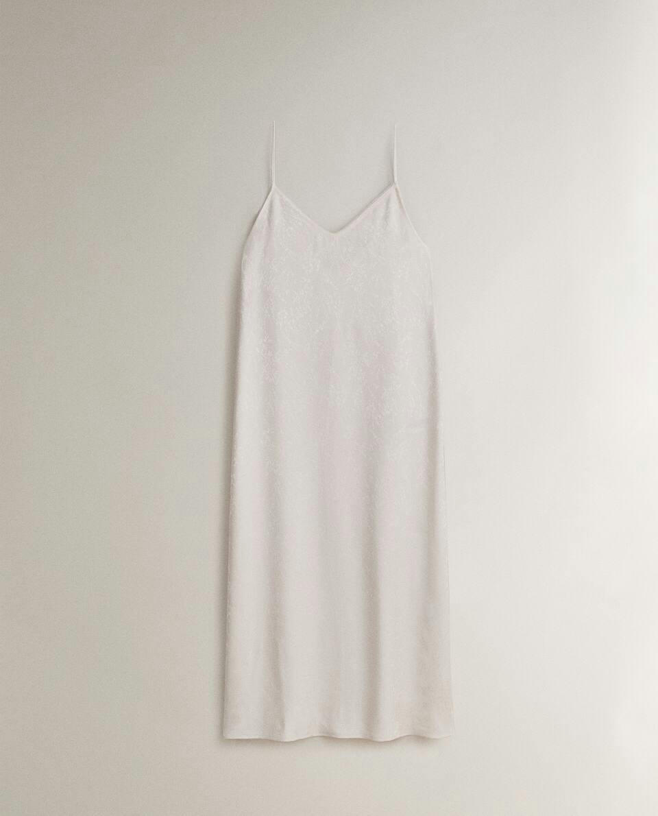 Camisola de jacquard floral