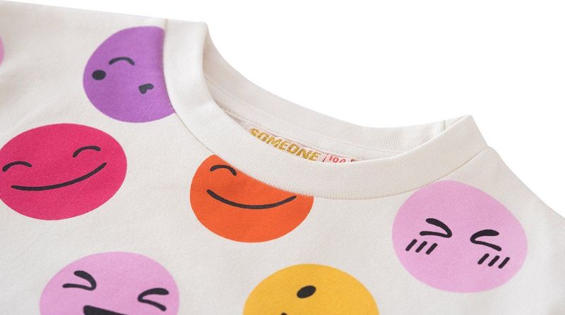 Someone meisjes sweater - Ecru