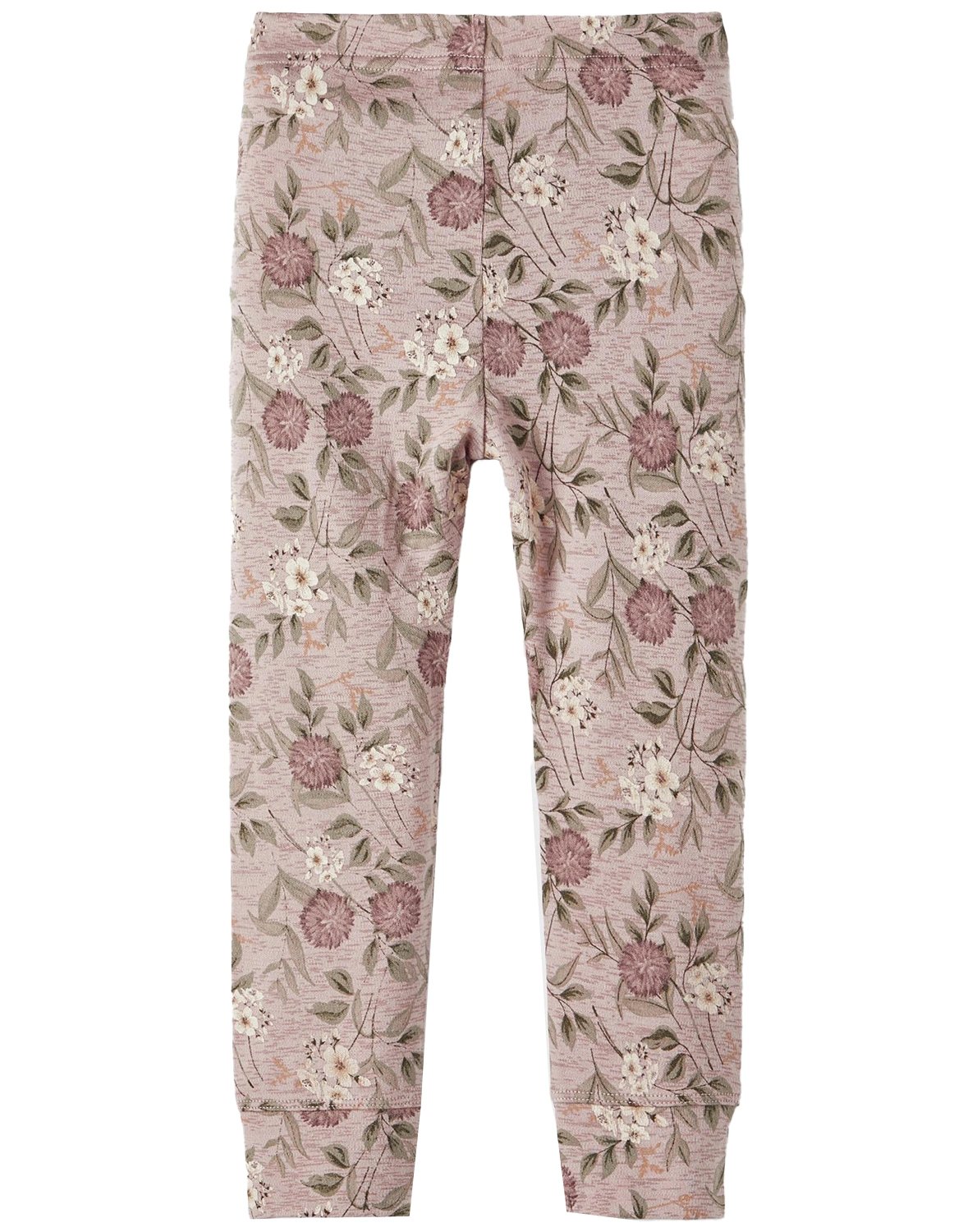 Woll-Leggins NMFWILLOW AOP in sphinx