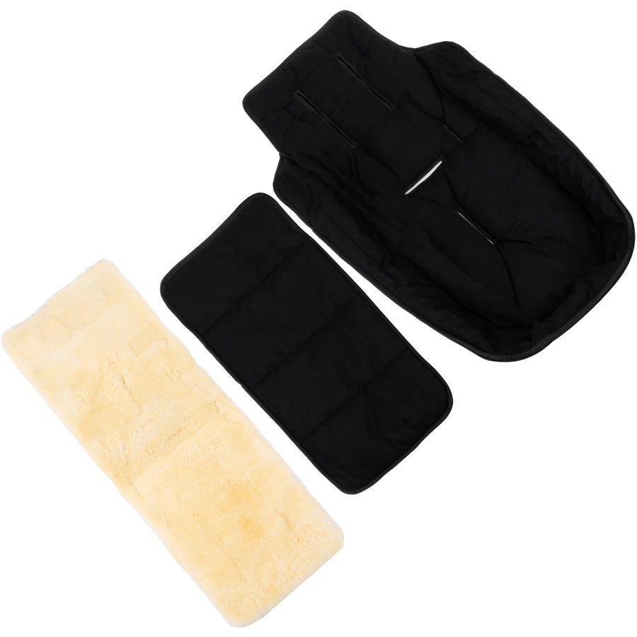 Werner Christ Baby Lammfellfußsack CORTINA blu
