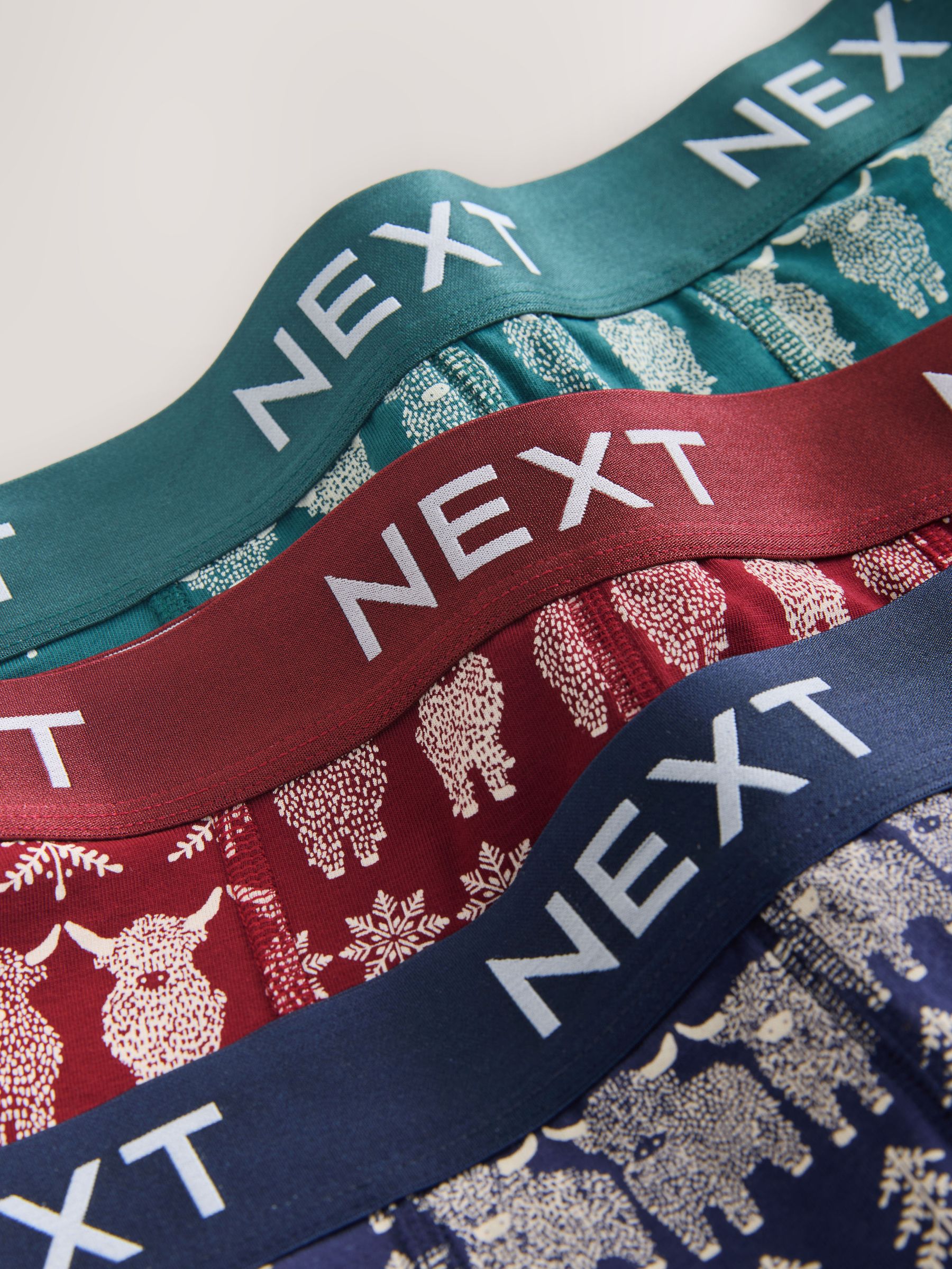 Fairisle Hamish - Kerstmis novelty boxer
