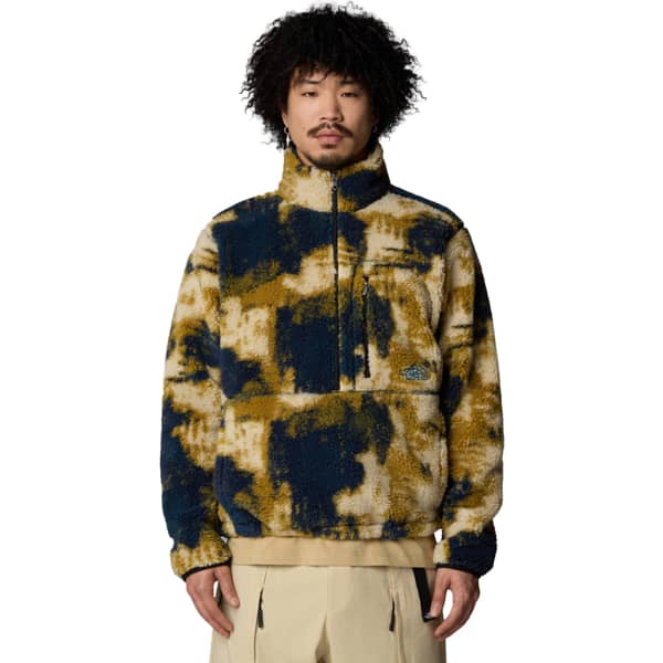 Veste polaire THE NORTH FACE EXTREME PILE 2 PULLOVER MIDNIGHT PETROL TNF BLEACH DYE PRINT/TNF BLACK
