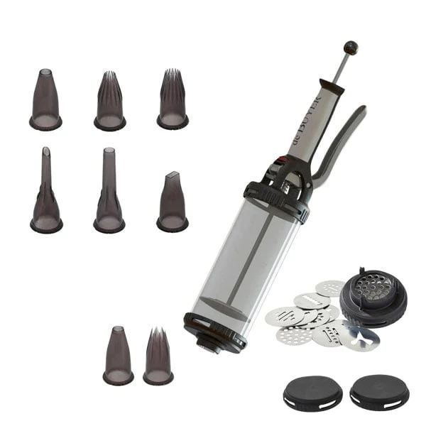 Set tube piston à pression et coffret douilles tritan à garnir