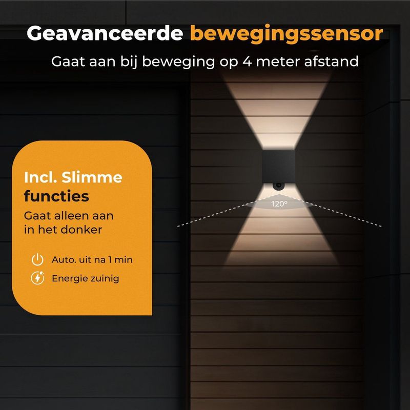 Luminize - Oplaadbare Buitenlamp - Zwart - Aluminium - Draadloos Met Bewegingssensor