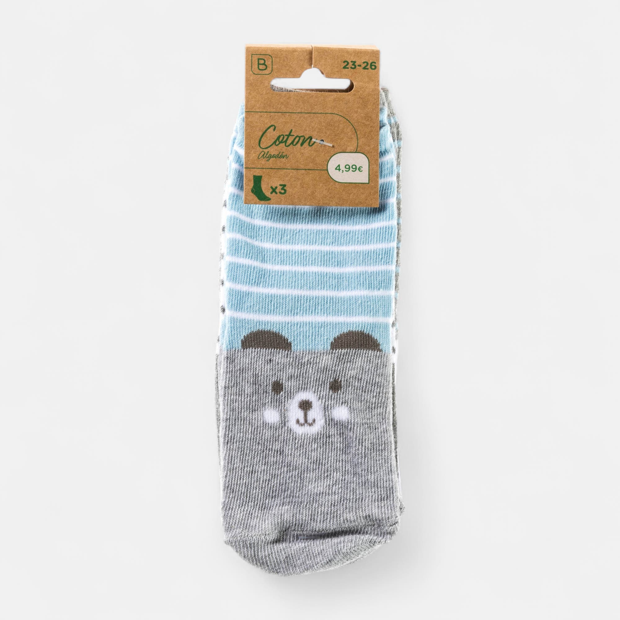 Chaussettes Enfant gris