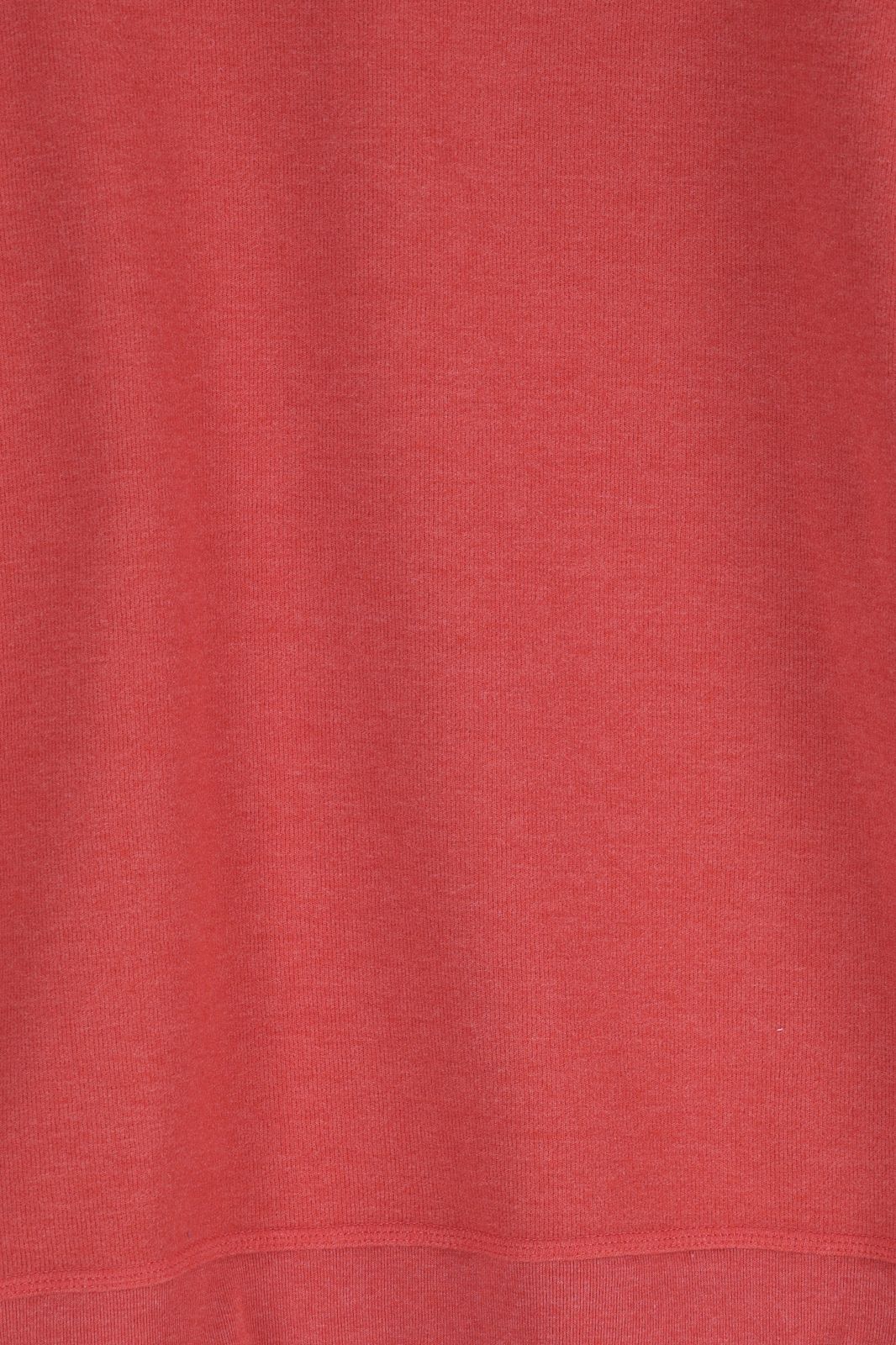 Rode sweater met hoge hals