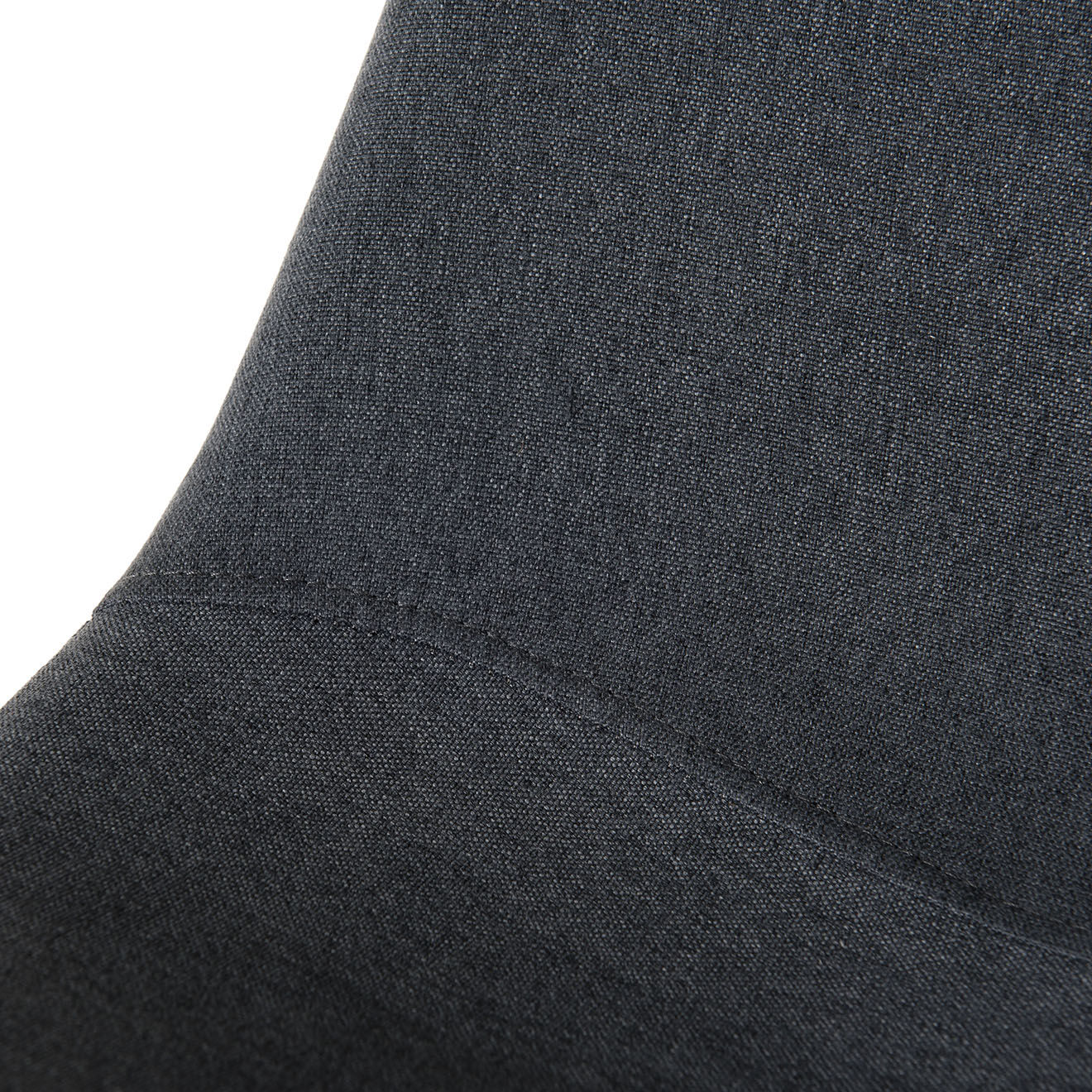 Macabane 2 Chaises Augustin anthracite - 43x53x80 cm