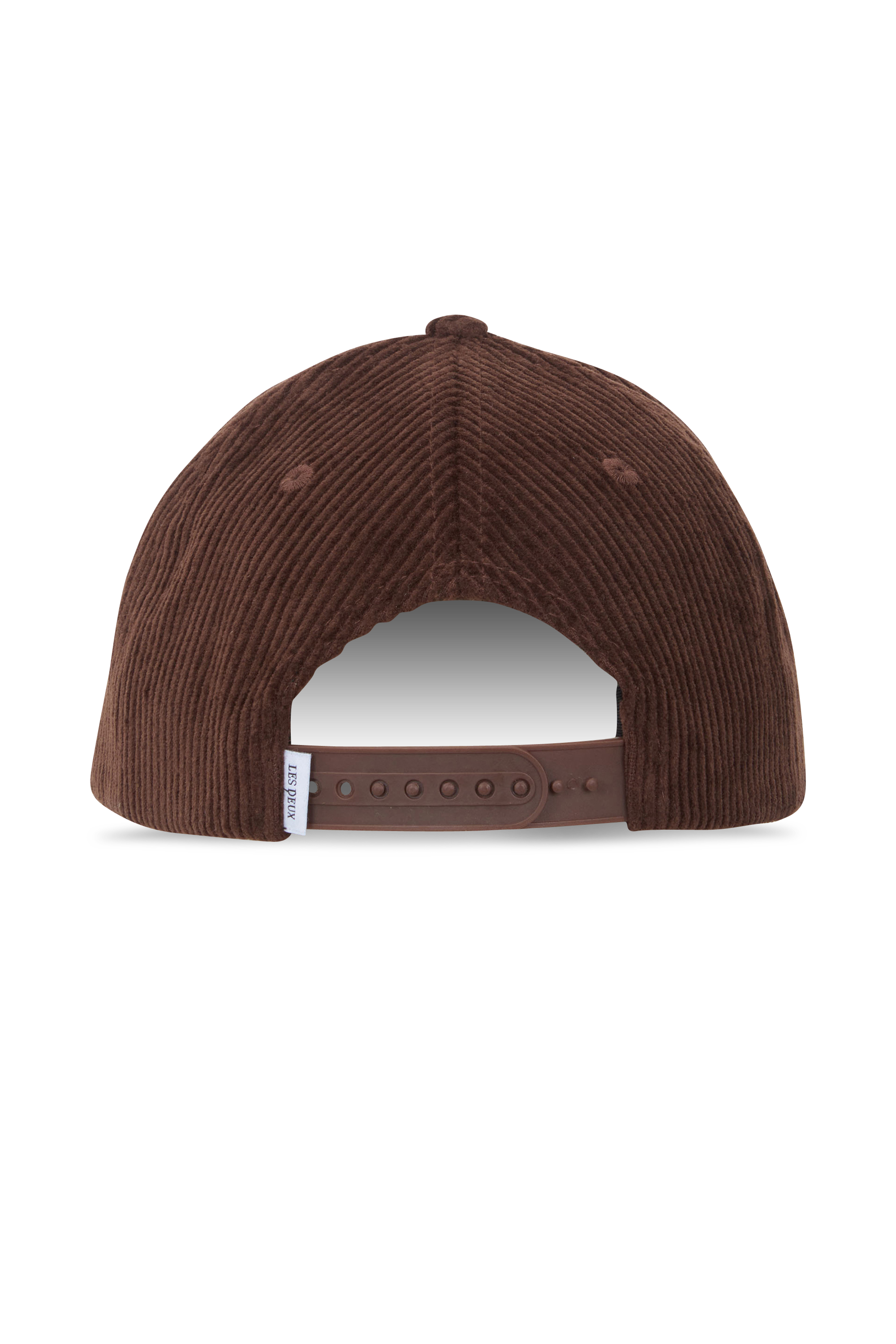 LES DEUX casquette Encore Corduroy Baseball Cap Marron