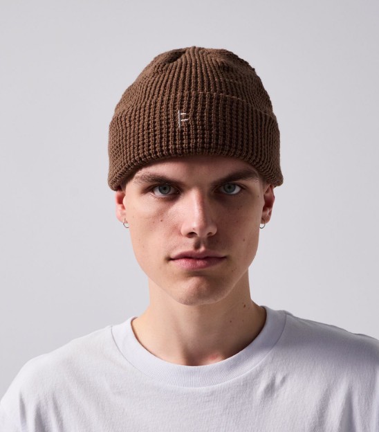 Former Franchise Waffle Beanie Black