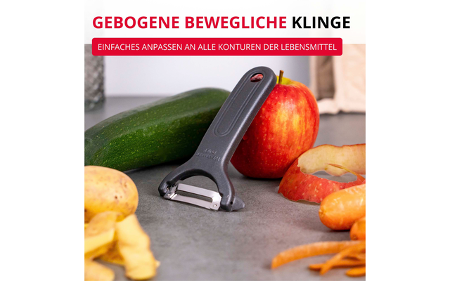 Westmark Quick Gemüse- und Spargelschäler Black Edition