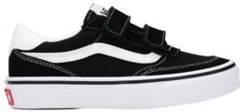 Vans - Youth Brooklyn Ward LS - Skateschoen - Zwart - Canvas/Suède