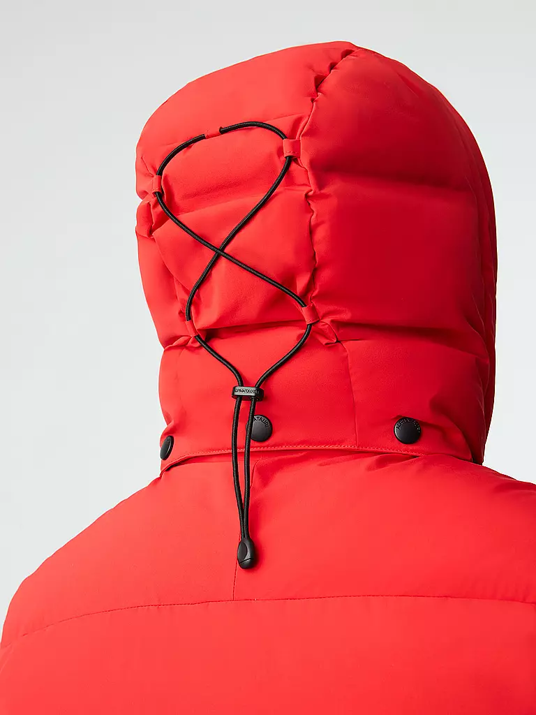ALPHATAURI Daunensteppgilet DICK OCOAV rot