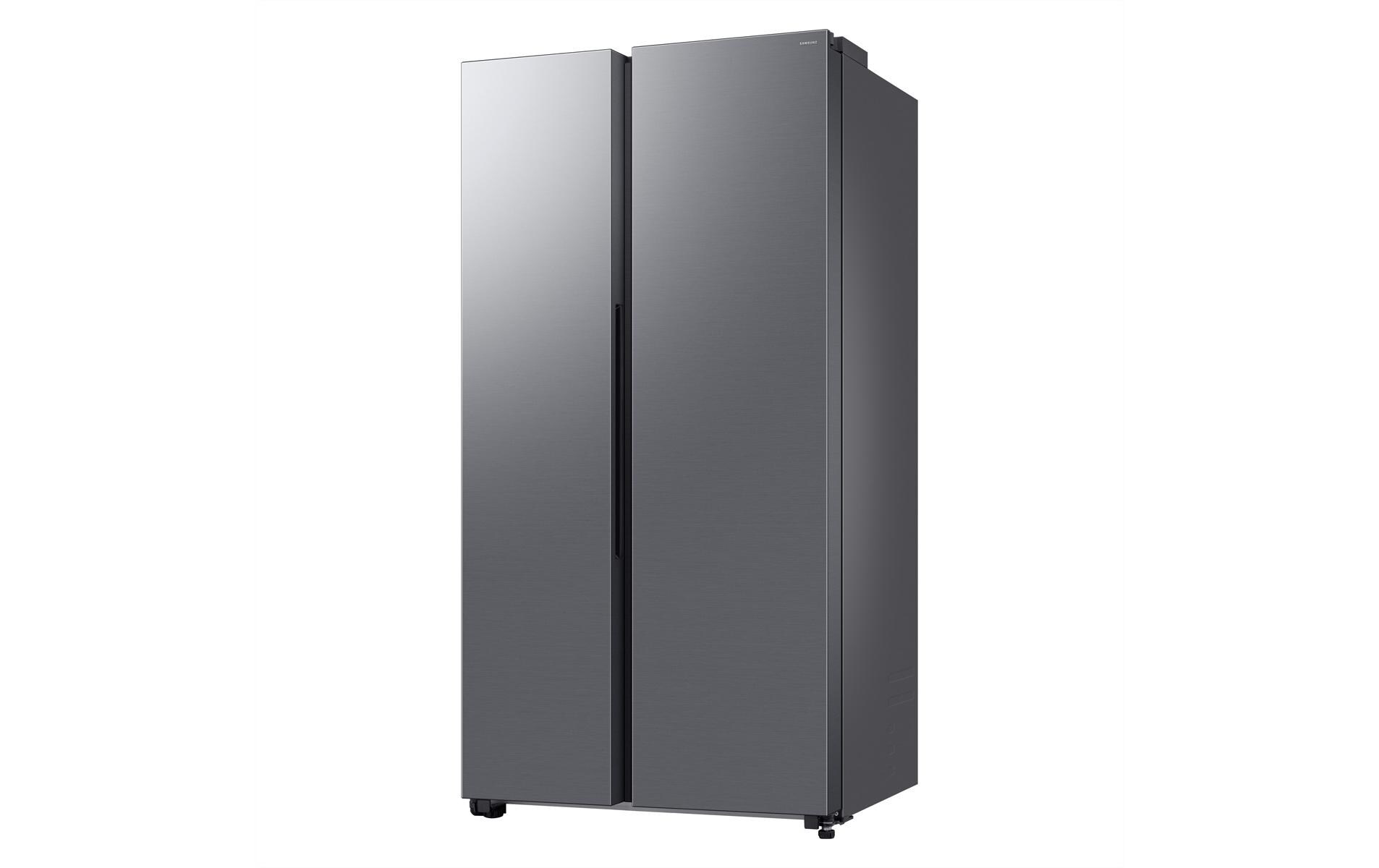 Foodcenter RS70F65QETWS Grau<br>Side by Side Kühl- und Gefrierteil