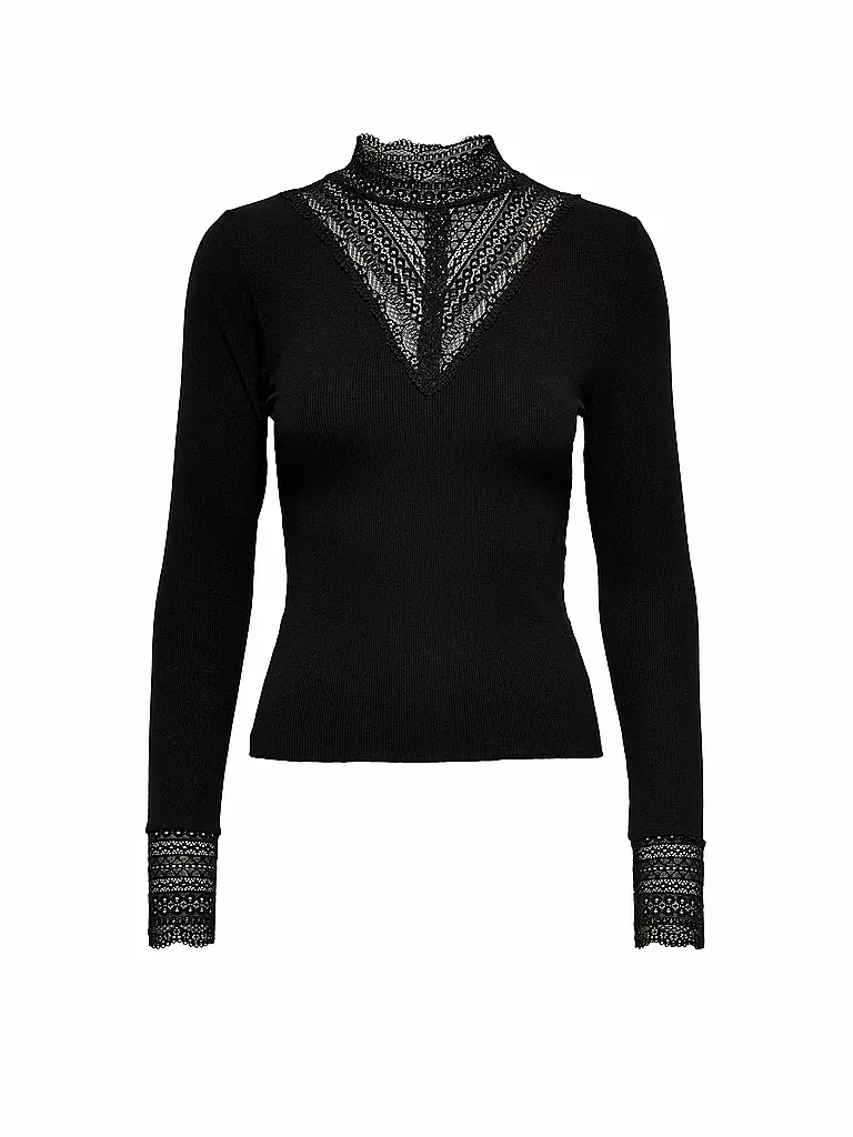 ONLY Langarmshirt ONLTILDE schwarz