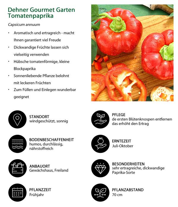 Dehner Gourmet Garten Tomatenpaprika