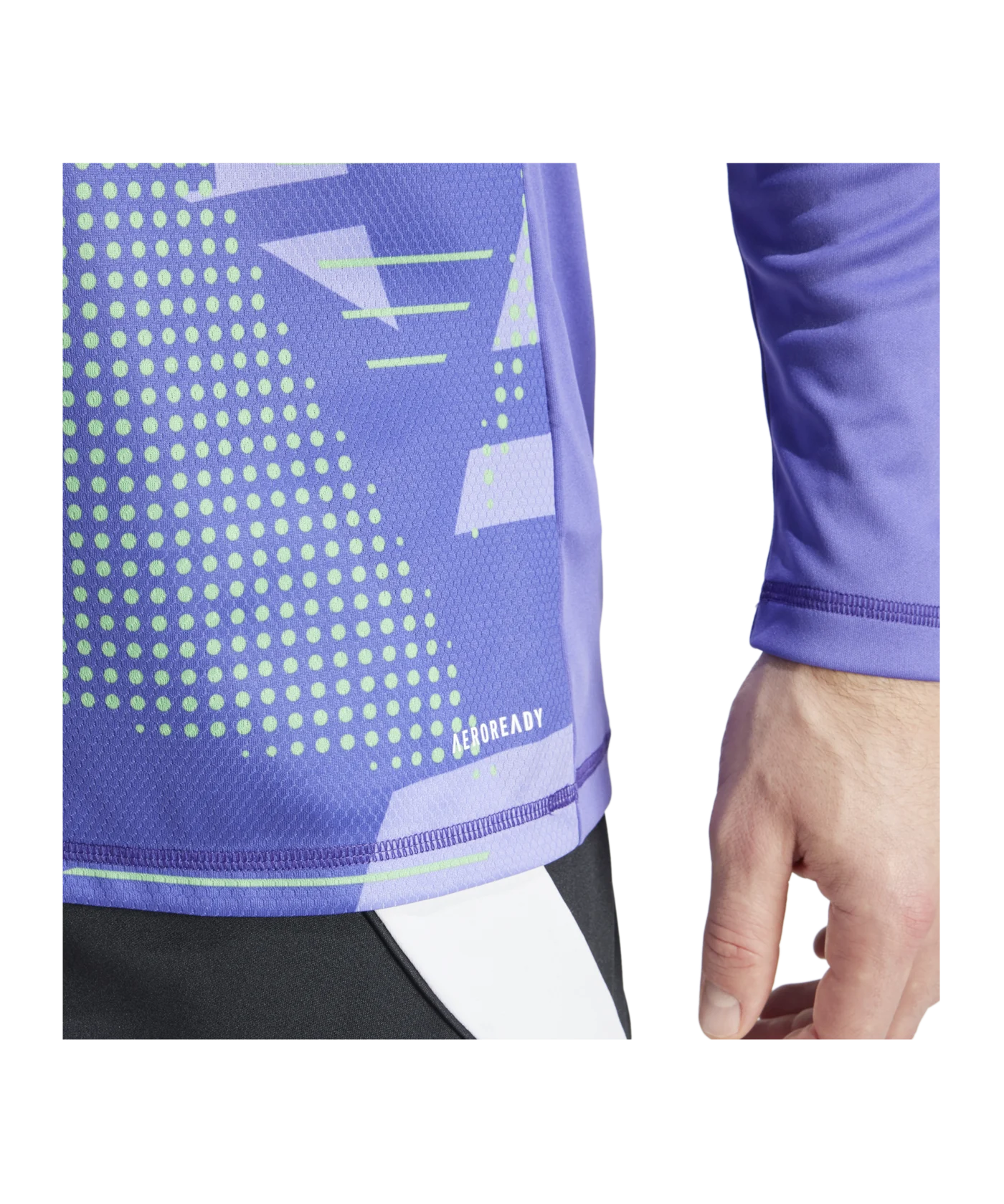 adidas Tiro 24 Competition Torwarttrikot langarm Lila