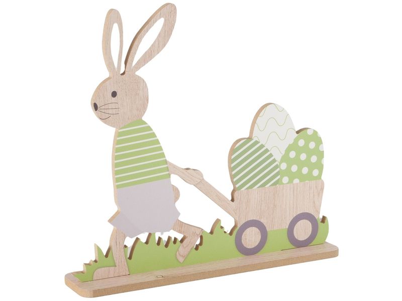Boltze Aufsteller Hase Filly, MDF, 1 Stück Dekoaufsteller