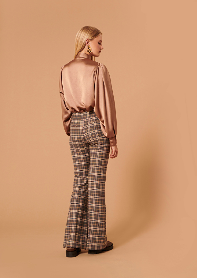 Pantalon Peninagris en tartan