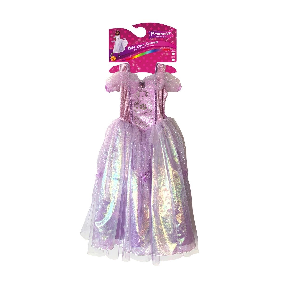 Déguisement de Luxe Princesse Lavande Taille 8-10 ans