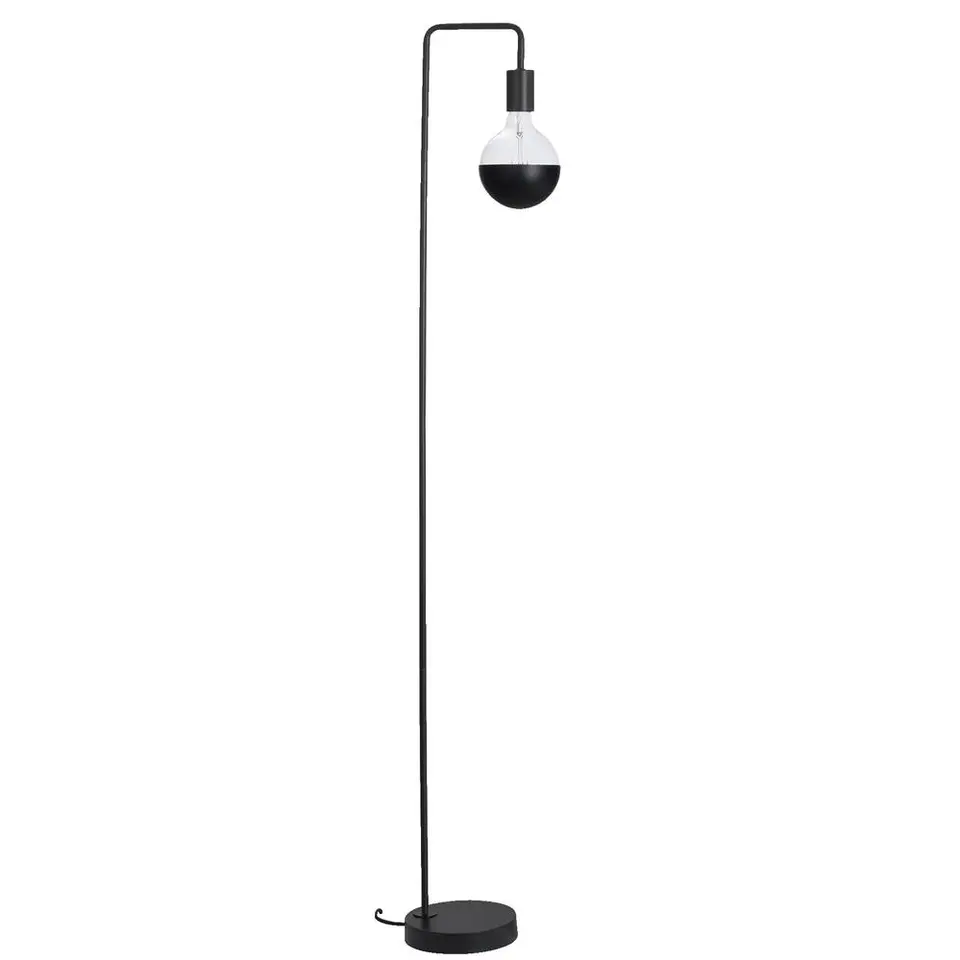 Vloerlamp Praag - zwart