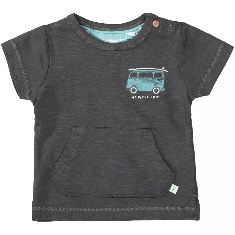 STACCATO T-Shirt dark anthrazit