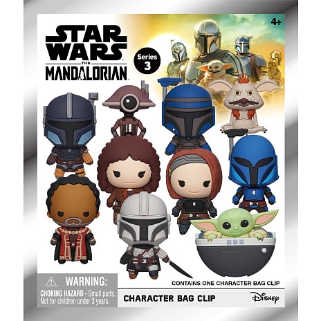 Star Wars skumfigur nøglering ca. 6,5 cm – flere varianter – assorteret