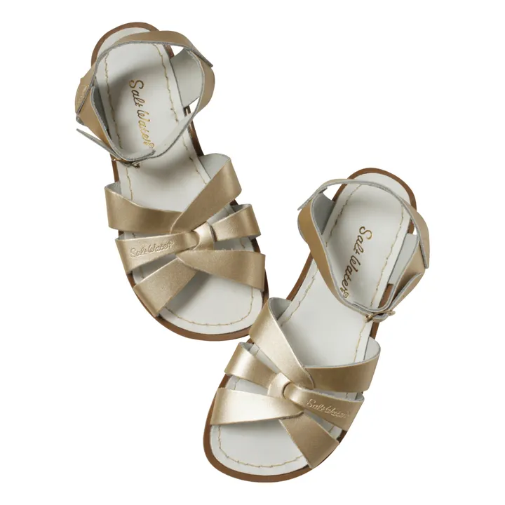 Salt-Water Sandales Cuir Waterproof Original | Doré