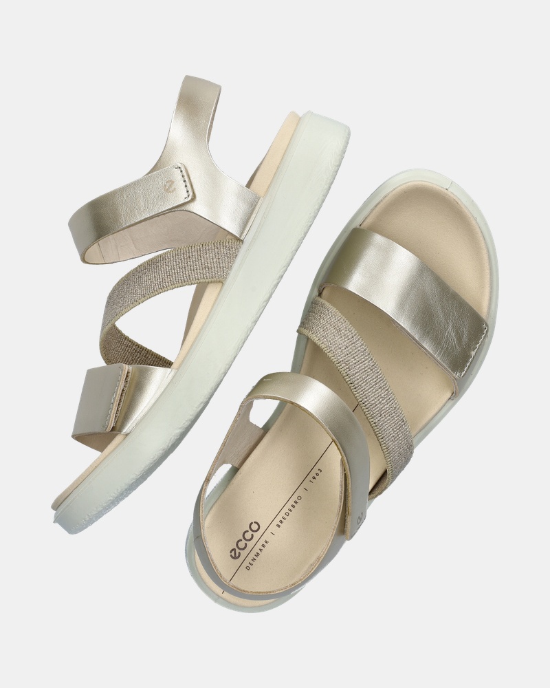 Ecco Flowt W Sandalen  - goud