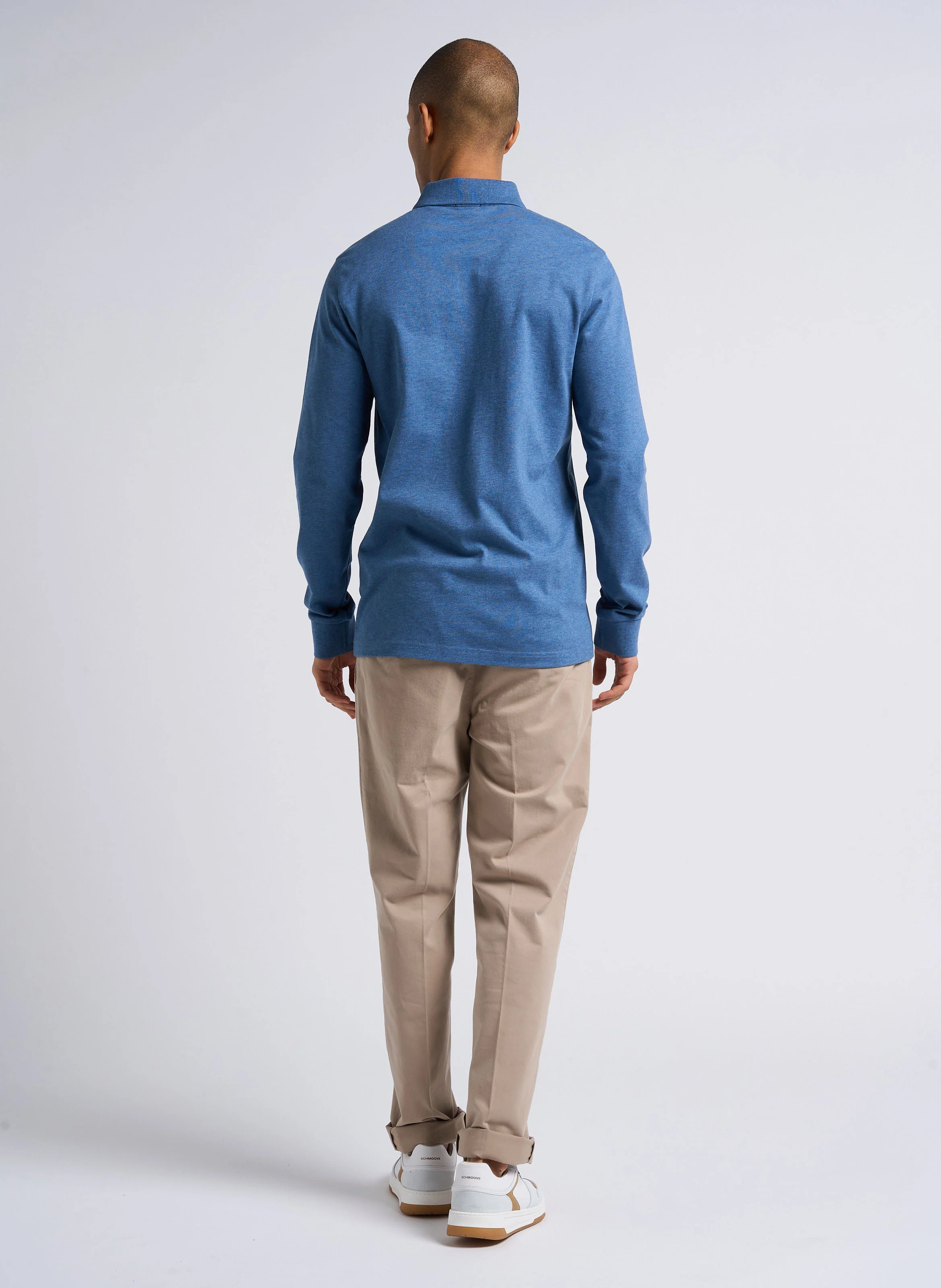Pantalon à pinces regular-fit en coton | Beige