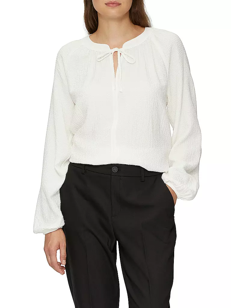 S.OLIVER Blusenshirt weiss