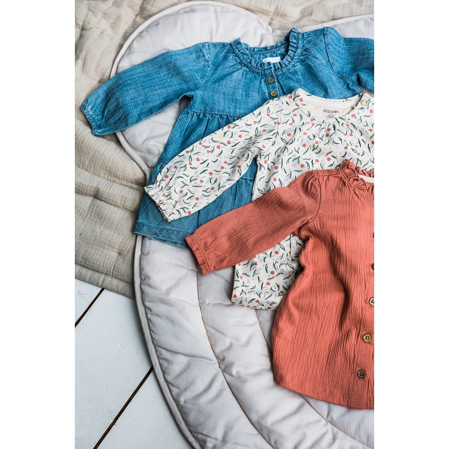 Noppies Kleid Coon Whitecap Gray