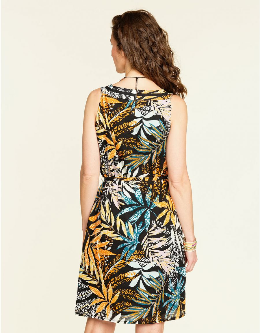 Robe coton imprimé