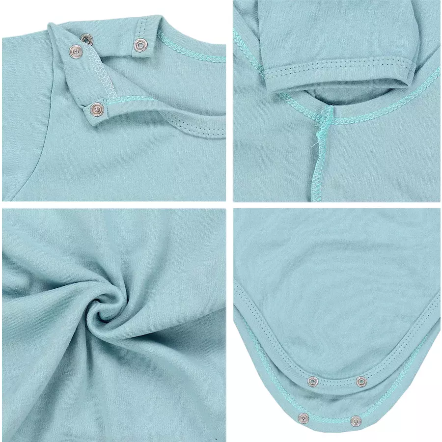 TupTam Kinder Unisex Kurzarm Body 3er Set blau